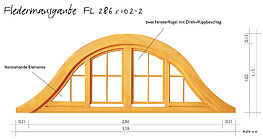 Fledermausgauben FL 286/102-2